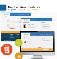 Educate - Responsive HTML5 Template Screenshot 3