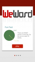 WeWord Puzzle - Corona App Source Code Screenshot 1