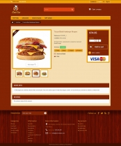 Good Food - Restaurant PrestaShop Theme Screenshot 3