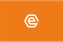 Letter E Hexagon  Logo Screenshot 1