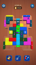 Color Block Jam 3D Unity- Wood Block Screenshot 48