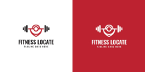 Fitness Locate Logo Template Screenshot 2