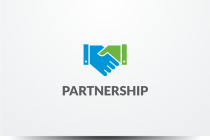 Partnership Logo Design Vector Template Screenshot 1