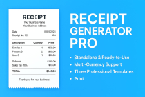 Receipt Generator Pro Screenshot 2