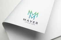 Maver Abstract M Logo Screenshot 2
